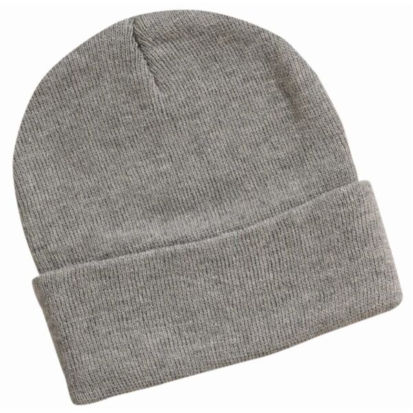 Solid 12" Cuffed Beanie Thumbnail