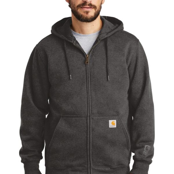 Rain Defender ® Paxton Heavyweight Hooded Zip Front Sweatshirt Thumbnail